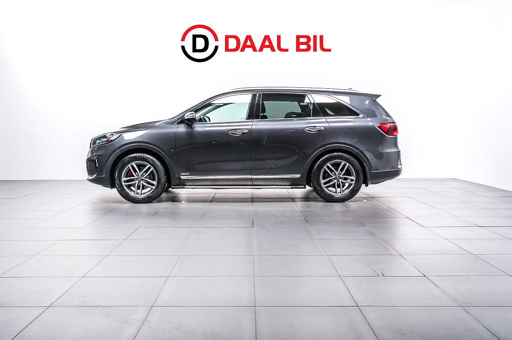 Kia Sorento 2.2 CRDi AWD 200HK GT-LINE 7-SITS H/K® MVÄRM B-KAMERA