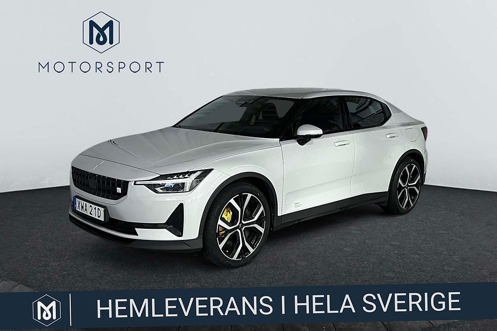 Polestar 2 Long Range 476hk Perform DRAG Farthållare 20" Elstolar