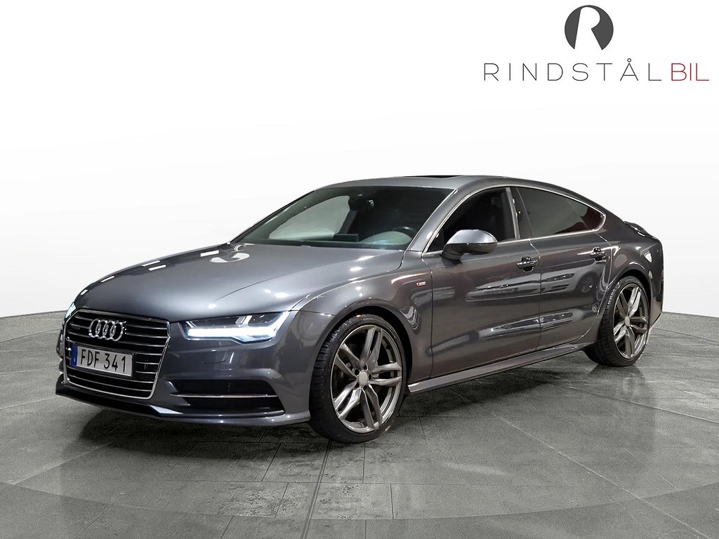 Audi A7 SB 3.0 TDI V6 218 HK AUT Q S-LINE D-VÄRM PDC