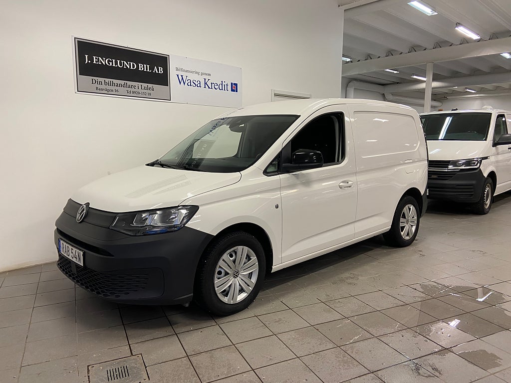 Volkswagen Caddy Cargo 2.0 TDI DSG D-värmare Kamera Drag Euro 6