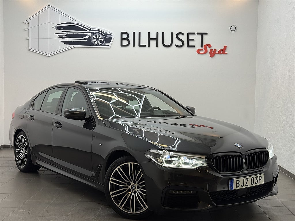 BMW 530 i xDrive 252hk M Sport Tlucka/Värmare/HUD/HK/360kamera/Navi/Läde