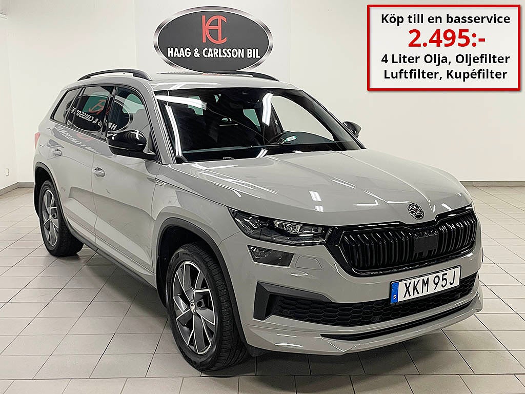 Skoda Kodiaq 2.0 TSI 4x4 DSG Automat SportLine 190hk,