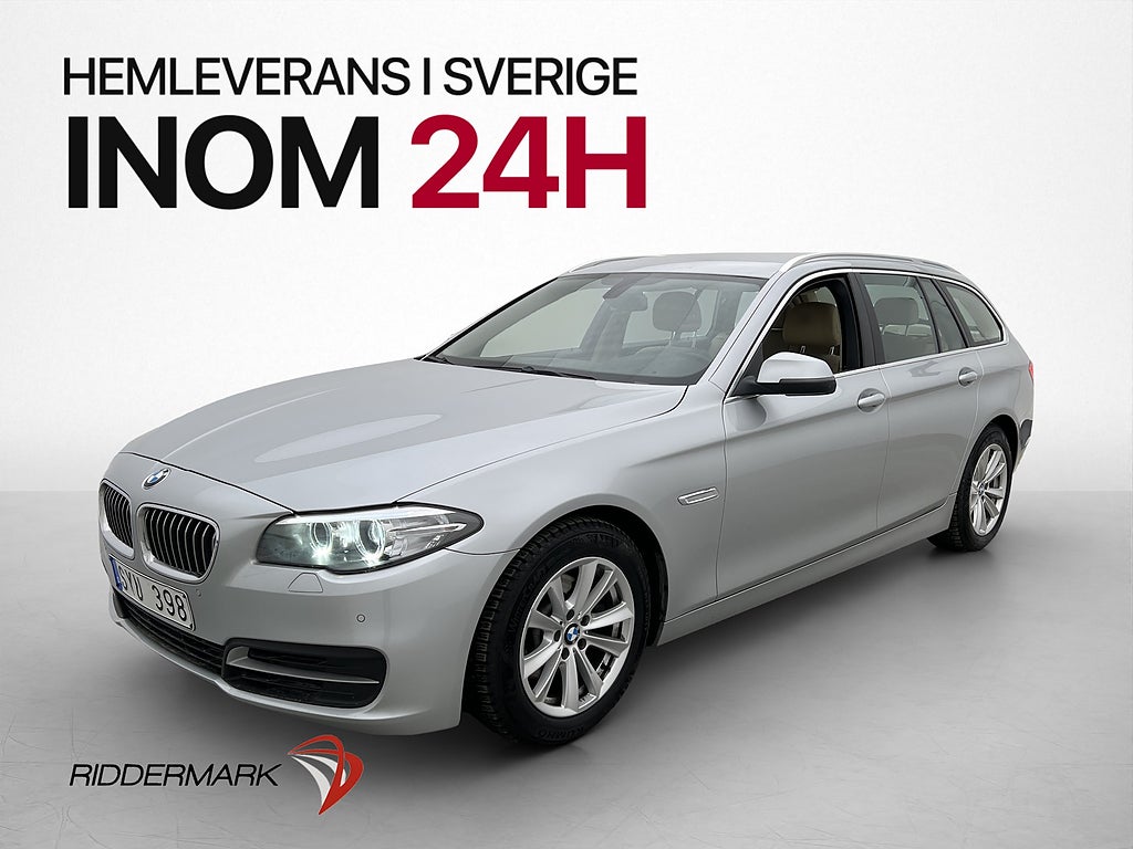 BMW 520d 184hk Keyless El-stolar P-Sensorer 0,49L/Mil