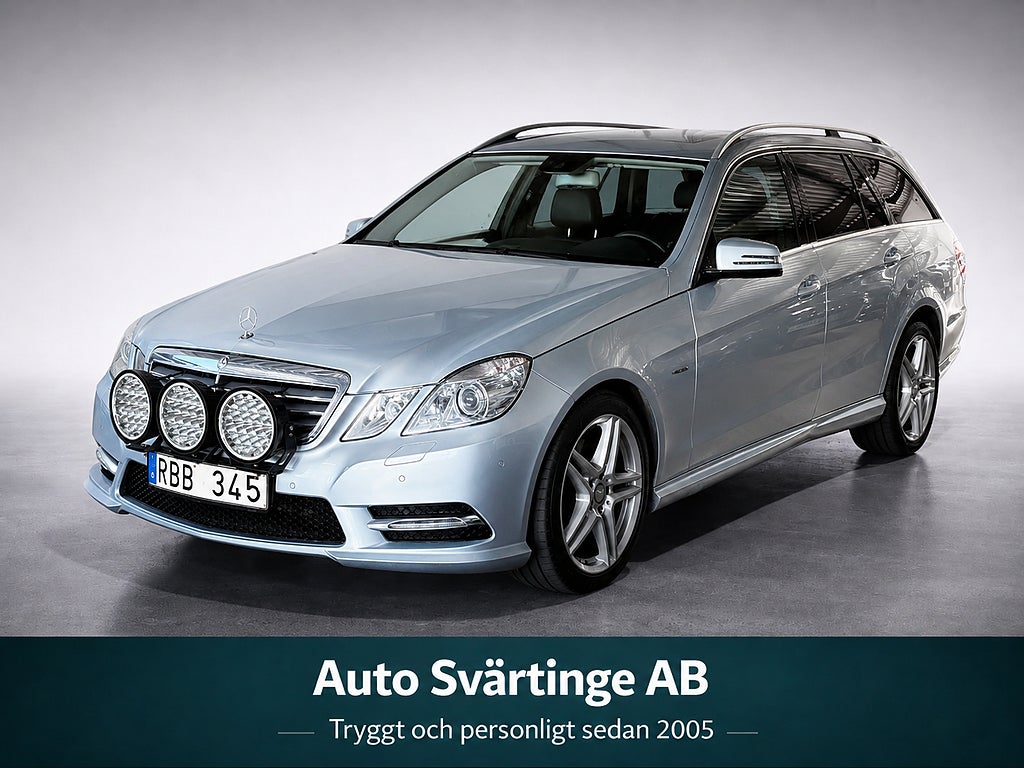 Mercedes-Benz E 220 T CDI BlueEFFICIENCY 7G AMG (Drag, Navi, P-värm)
