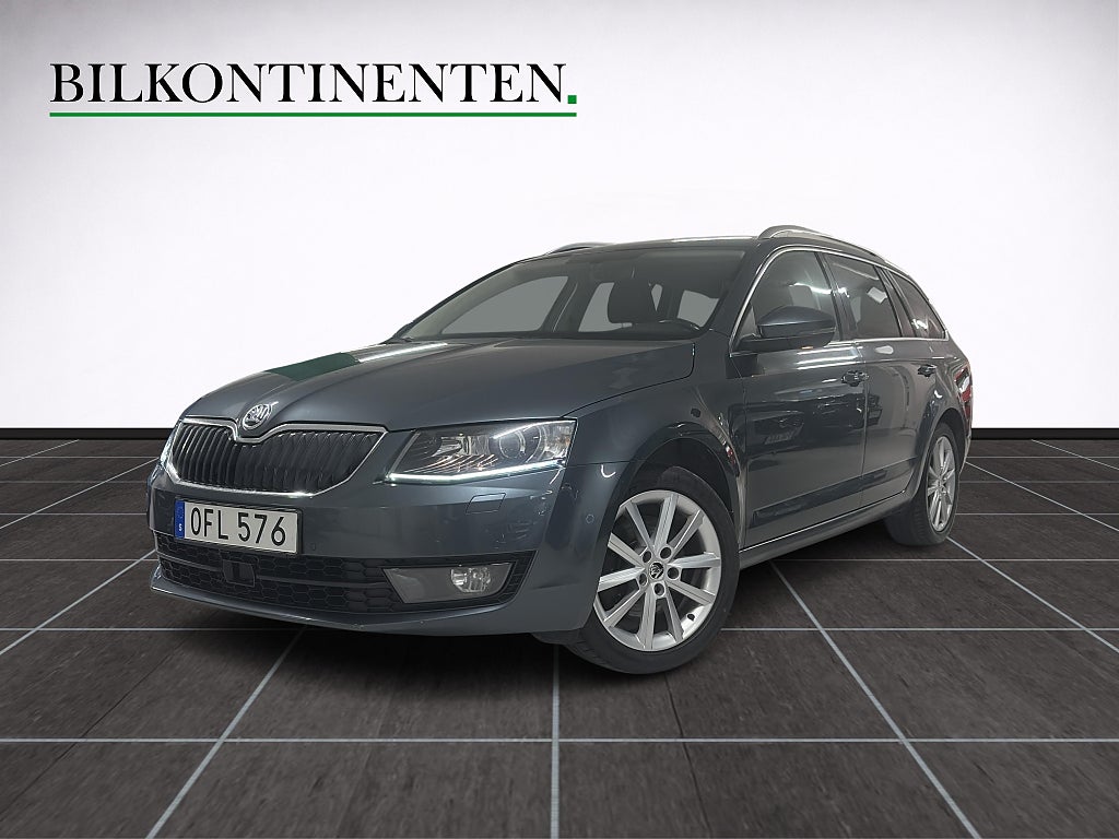 Skoda Octavia 1.8 TSI 180hk Style Värmare Kamera Navi Drag 1-Brukare