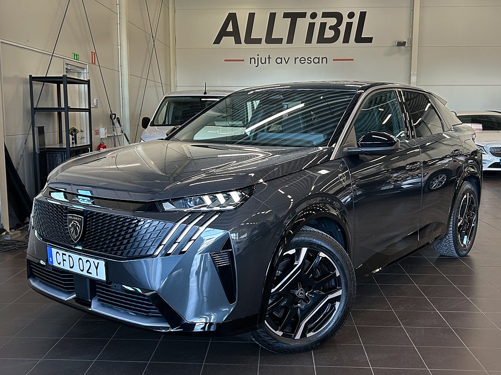 Peugeot E-3008 GT 73kWh Kamera/Drag/Värmare/Navi/AdaptFarth