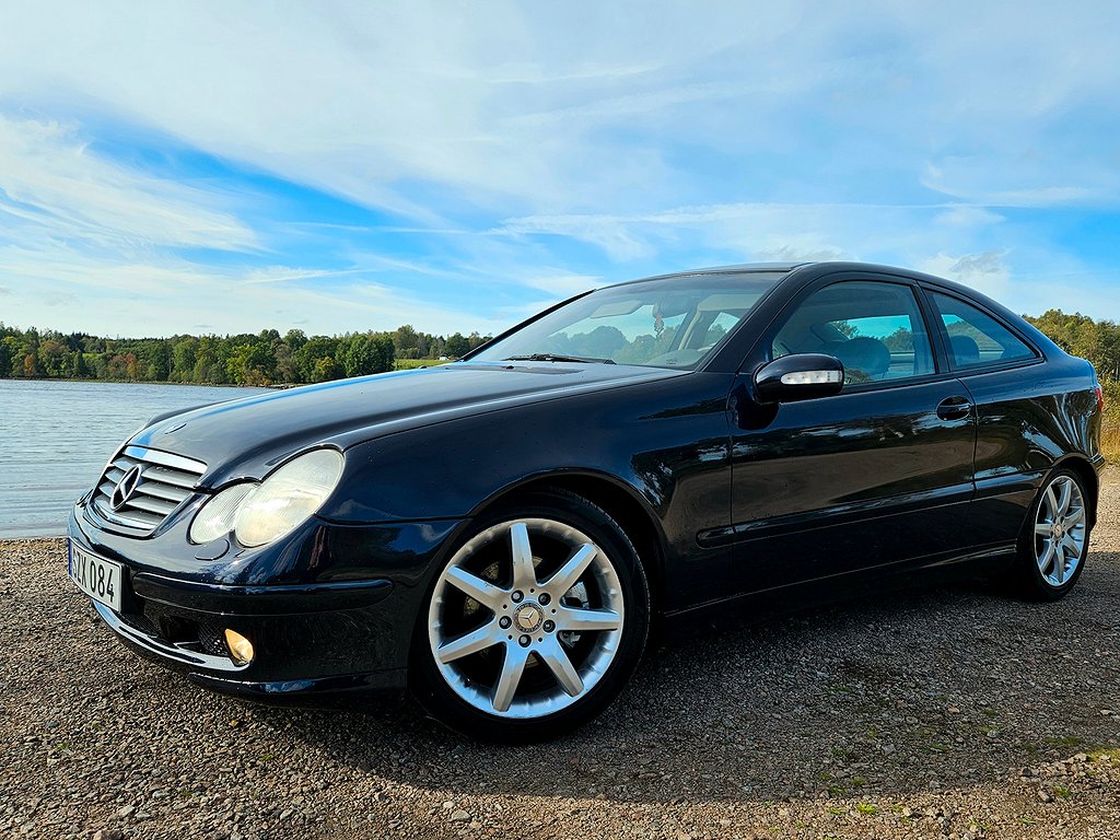 Mercedes-Benz C 200 Kompr Sportcoupé/183Hk/14500mil/Mkt fin 