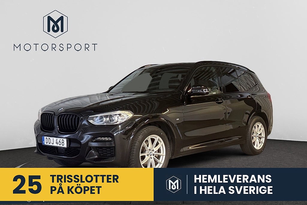 BMW X3 xDrive20d Aut M Sport Dragkrok Adaptiv fart Pano Kamera
