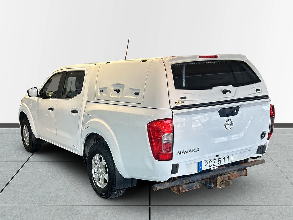 Nissan Navara Dubbelhytt 2.3 dCi 4WD Kåpa/Motorvärmare/Ledramp