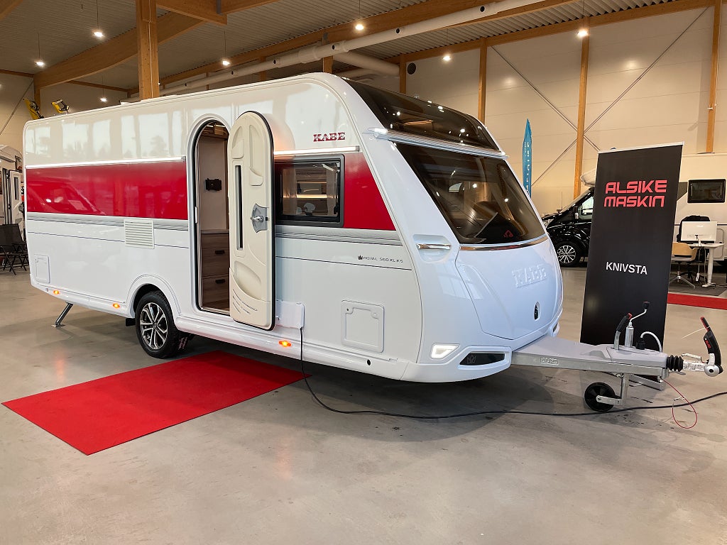 Kabe Royal 560 XL KS / ALDE / 2000kg / Panorama / Ugn / 17"Alu / 