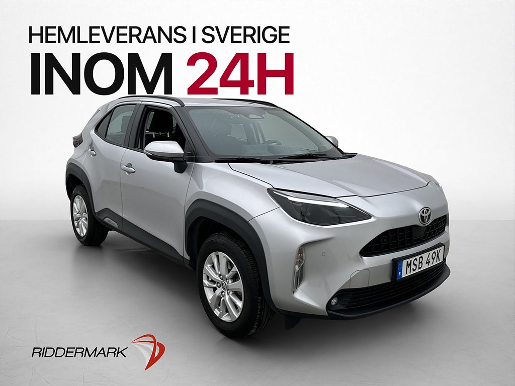 Toyota Yaris Cross Hybrid 116hk Kamera Rattvärme CarPlay
