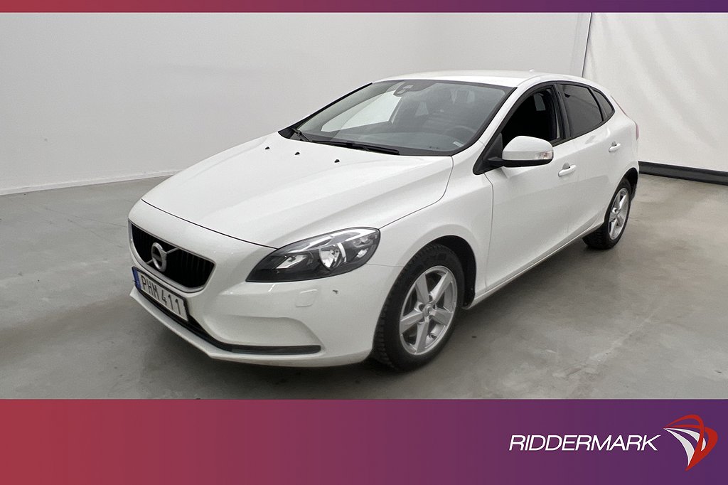 Volvo V40 D2 120hk Kinetic Värmare Sensorer Farthållare