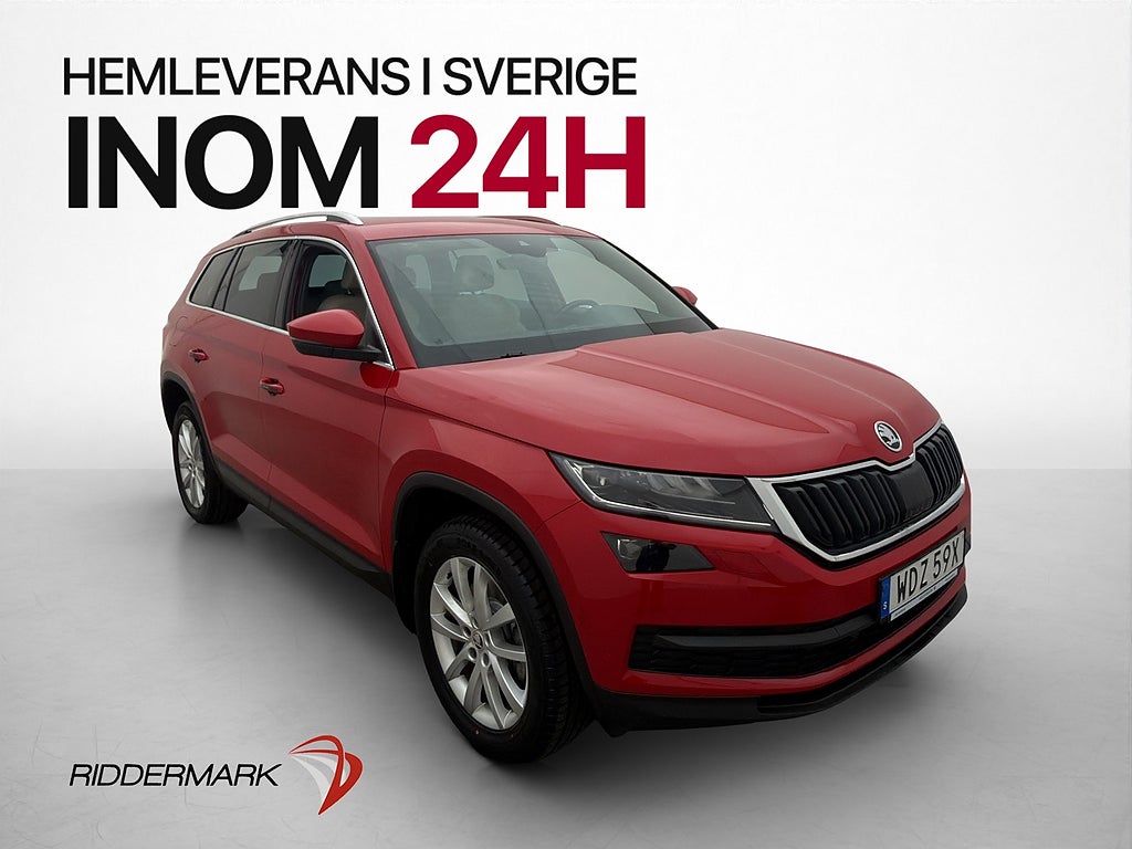 Skoda Kodiaq 4x4 Business Cockpit D-Värm Kamera Få Brukare