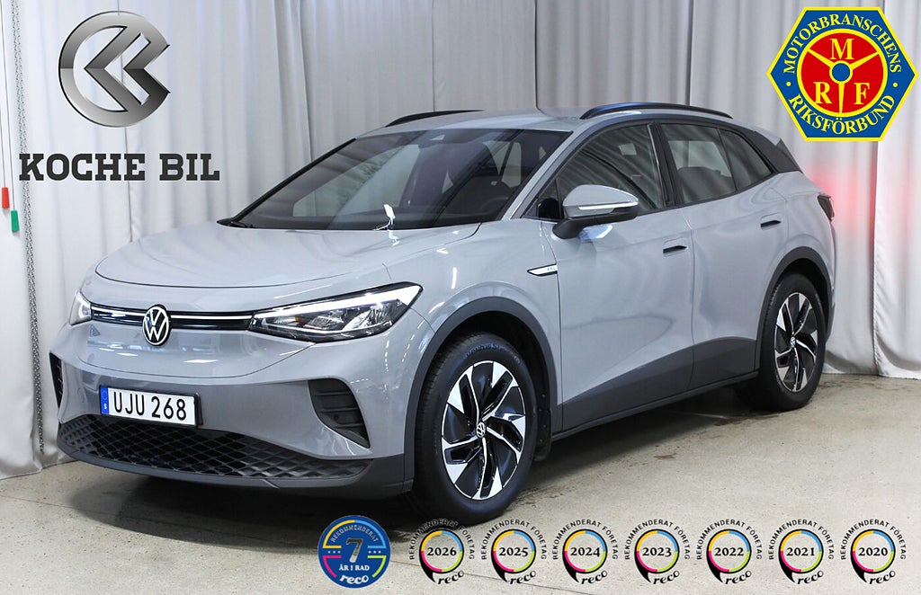 Volkswagen ID.4 Pro Performance, 530km Räckvidd, S&V-hjul, Batteritest