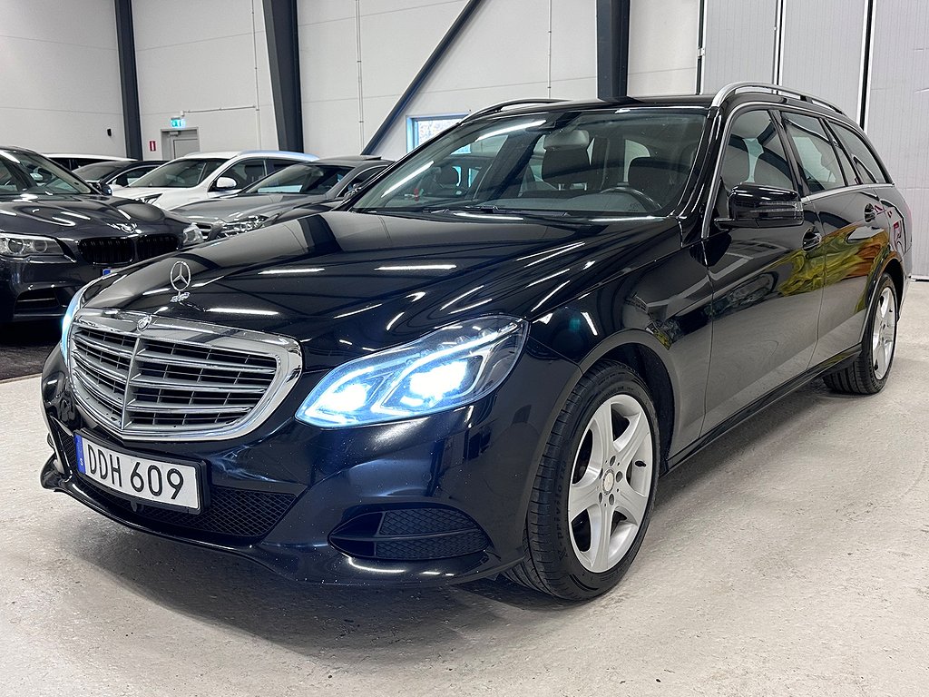 Mercedes-Benz E 220 T BLUETEC NAVI DRAG M-VÄRM VÄLSER 170HK 