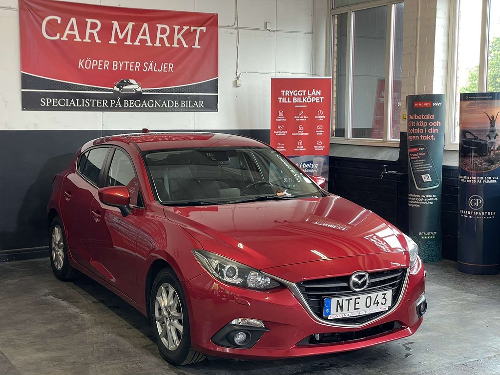 Mazda 3 Sport 2.0 SKYACTIV-G / Ny-Servad / Ny-besiktigad 