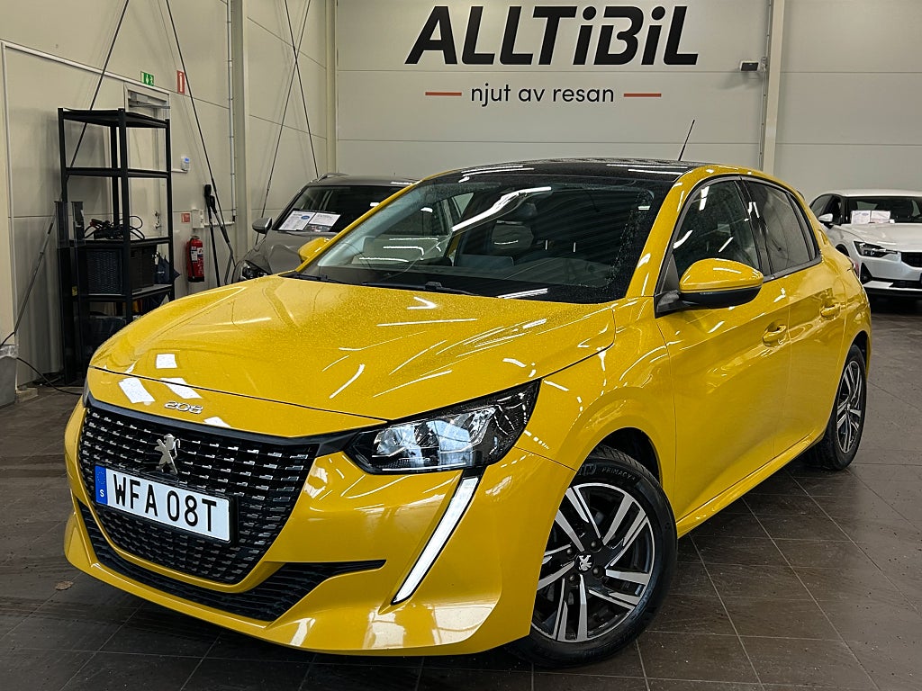 Peugeot 208 1.2 PT 100 AUT Allure MOMS Pano/Carplay/Farthållare
