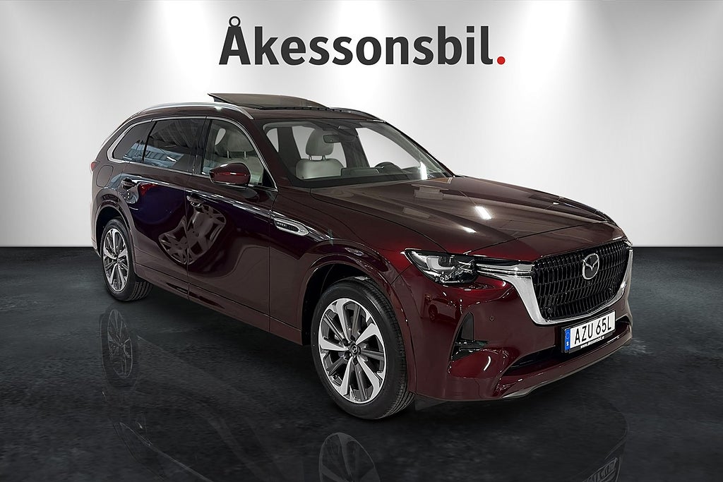 Mazda CX-80 2.5 PHEV, AWD, A8, Takumi Plus CATA Dragkrok