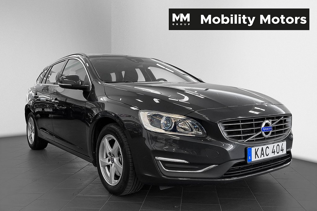 Volvo V60 T3 152hk Momentum Dragkrok Rattvärme Värmare tidur