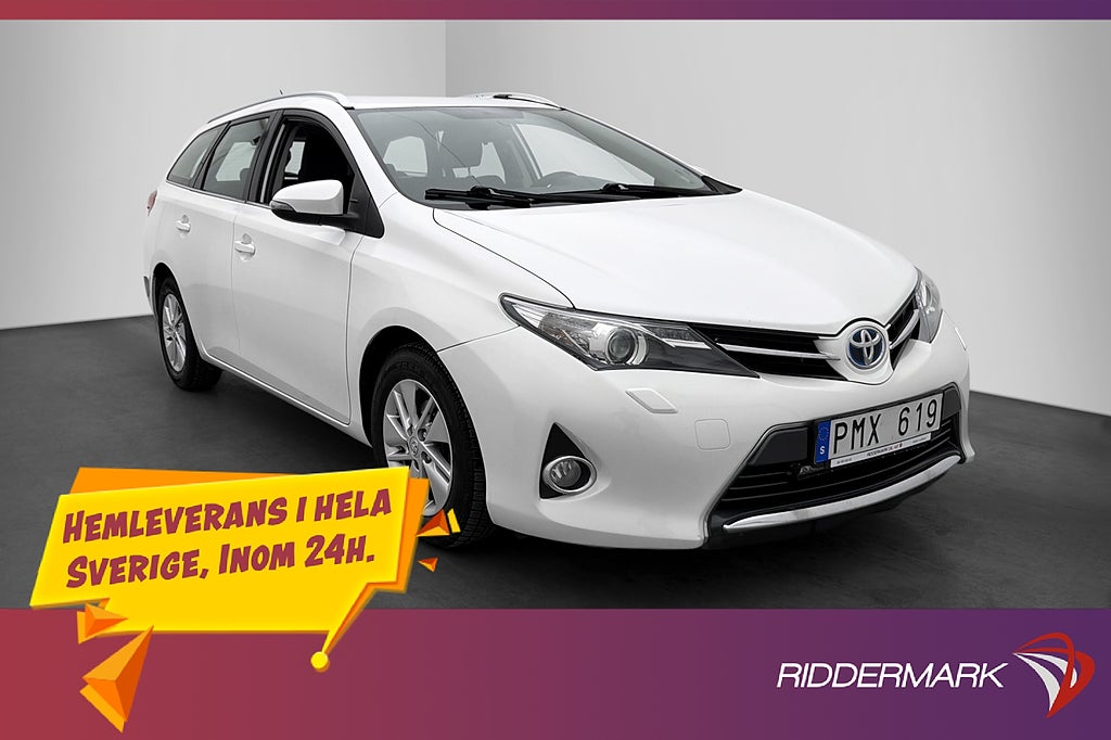 Toyota Auris Touring Hybrid 136hk Active Kamera 0,37l/mil