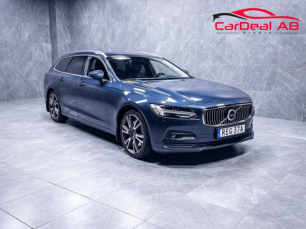 Volvo V90 B4 Momentum Advanced Skinn 360° H/K Carplay BLIS Drag