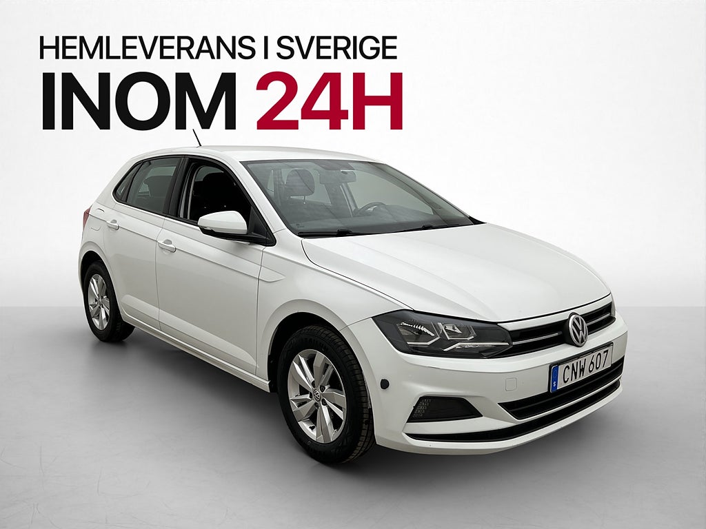 Volkswagen Polo 1.0 TSI 95hk M&K-Värmare Beats CarPlay