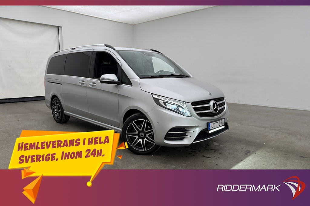Mercedes-Benz V 220 4MATIC AMG Värm Drag Pano Skinn Kamera