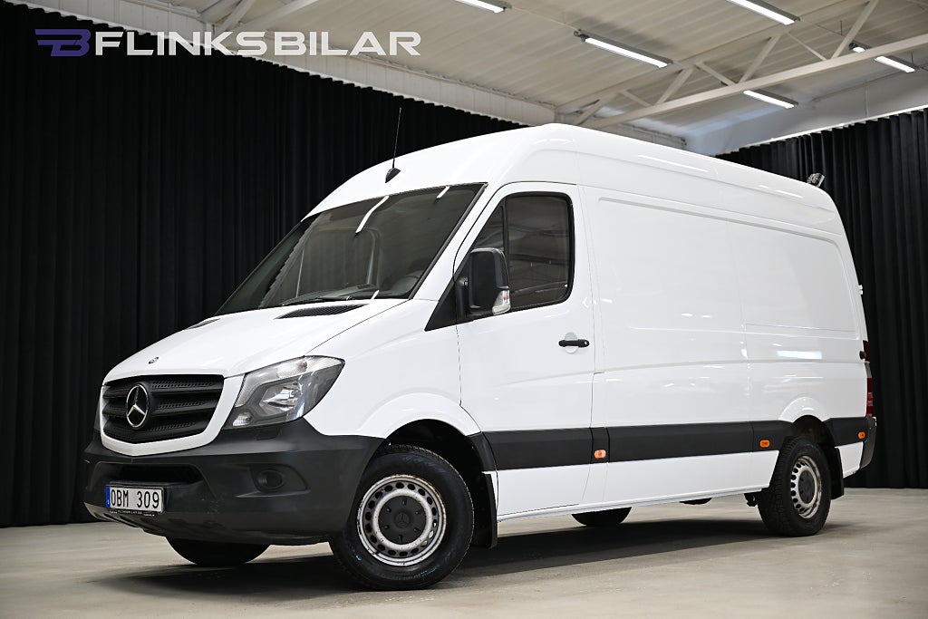 Mercedes-Benz Sprinter 316 163HK Servicebil|Inredd|Sortimo|Uppvärmt-skåp|Moms