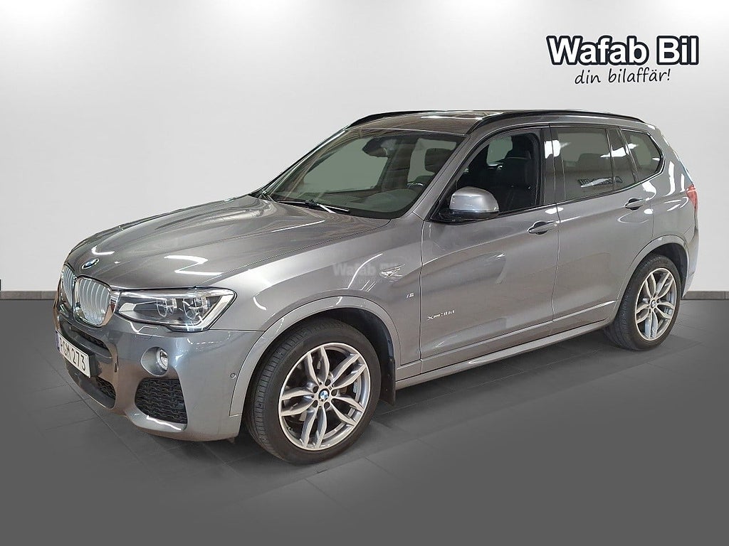 BMW X3 XDRIVE30D M-SPORT STEPTRONIC, 258HK, 2017