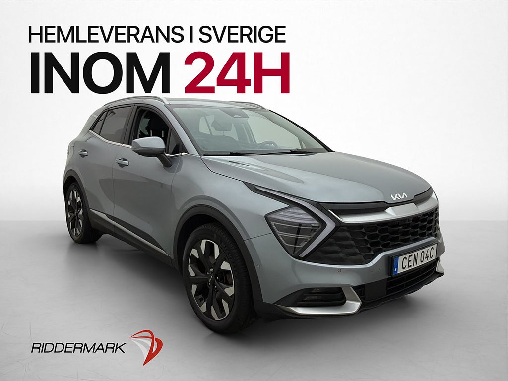 Kia Sportage PHEV 265hk AWD Advance H/K 360° CarPlay Drag