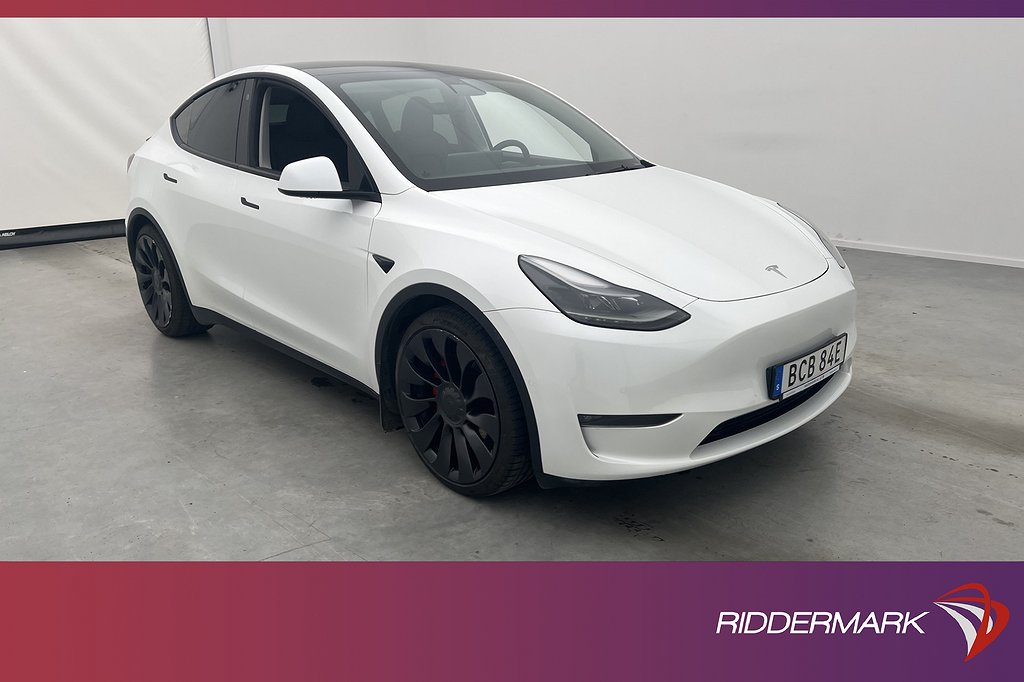 Tesla Model Y Performance AWD 534hk Dragkrok Sv.Såld MOMS