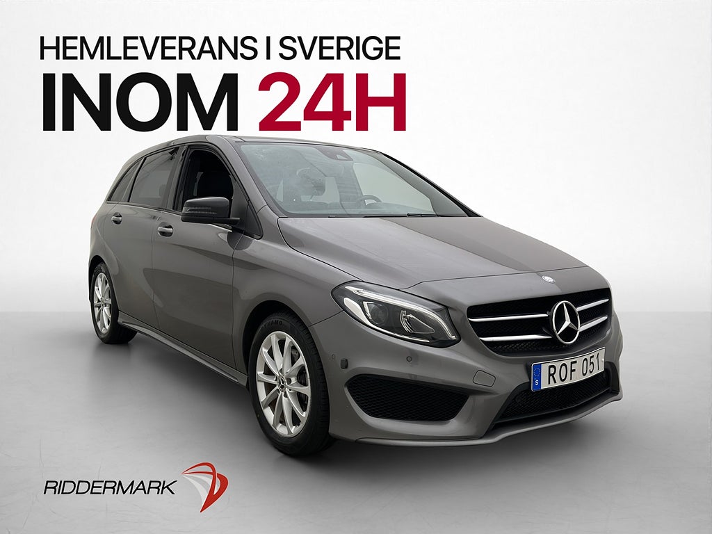 Mercedes-Benz B 200 d 4Matic AMG Night Pano Kamera Värmare