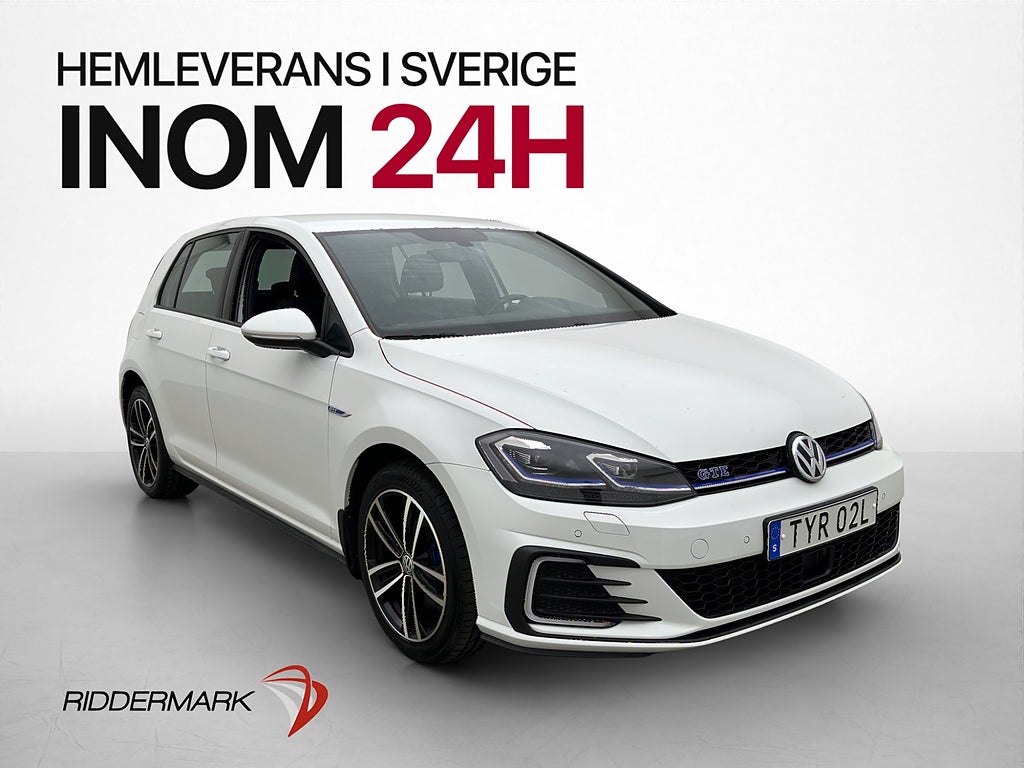 Volkswagen Golf GTE 1.4 TSI Cockpit P-Värmare Carplay