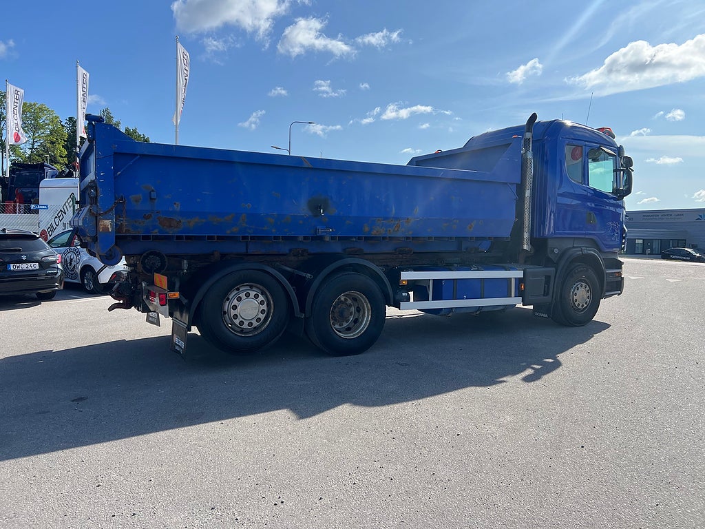 Scania R440 6x2*4 Hiab Lastväxlare inkl Flak, Euro 5