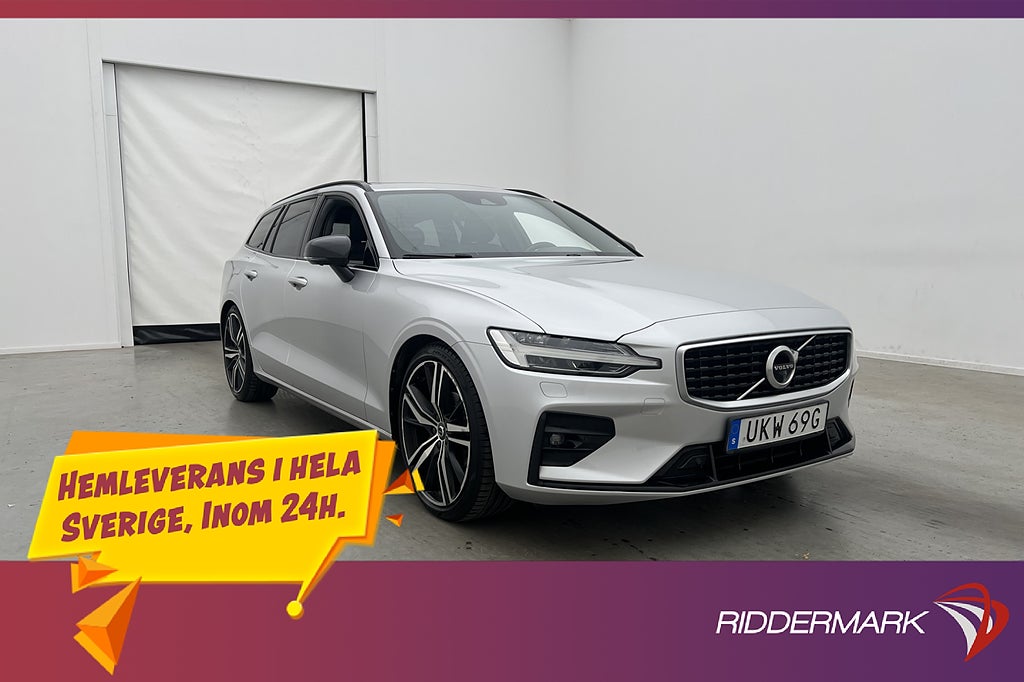Volvo V60 D4 R-Design VOC 360° Pano H/K Värmare Skinn Drag