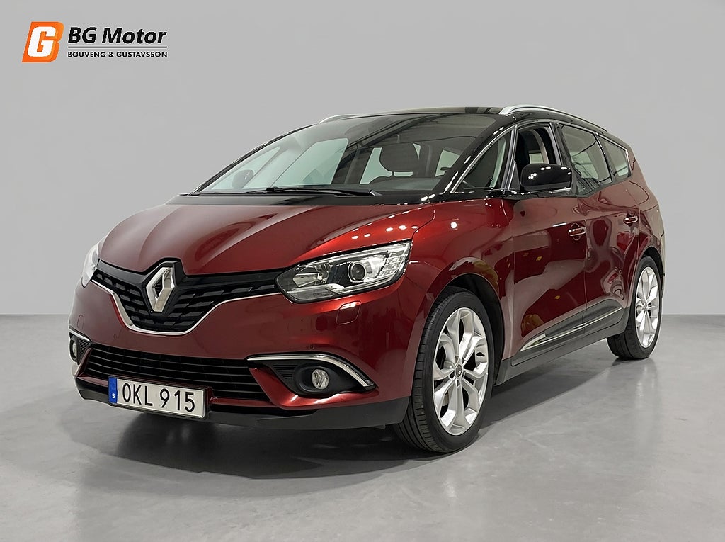 Renault Grand Scénic 1.2 TCe 132HK 7-sits/Drag/Navi/Nyservad