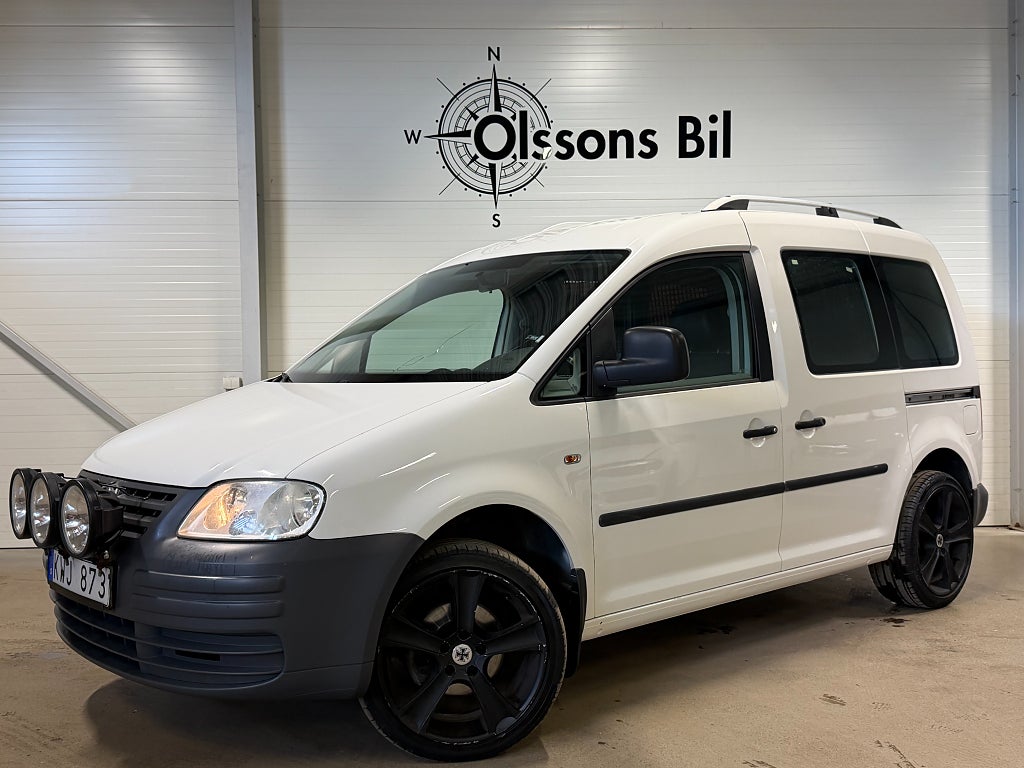 Volkswagen Caddy Kombi 1.9 TDI Drag Dubbeldörr M&K Värmare Läder