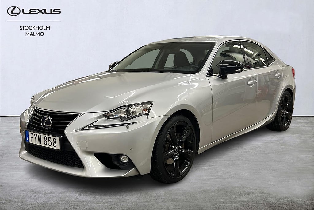 Lexus IS 300h 2.5 CVT 223hk Sport B-Kamera Halvskinn Rattvärme