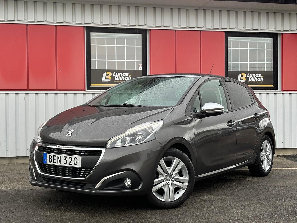 Peugeot 208 5-dörrar 1.2 PureTech 110 EAT Euro 6/Ny ser/3Äg/Automat