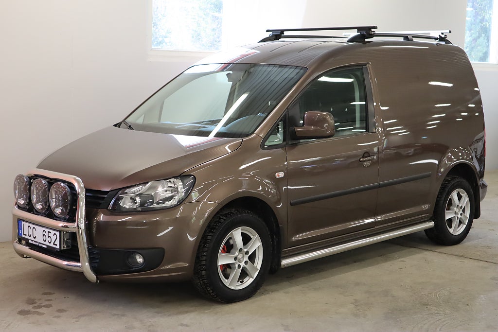 Volkswagen Caddy Skåpbil 1.6 TDI *Inredning/Drag/P-värm* (102HK)