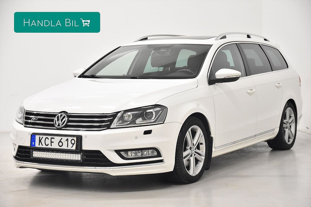 Volkswagen Passat 2.0 TDI 4M Aut R-Line Skinn Pano Drag D-Värm 177hk