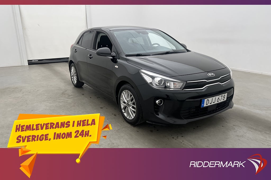 Kia Rio 1.2 CVVT 84hk Advance Kamera CarPlay Rattvärme