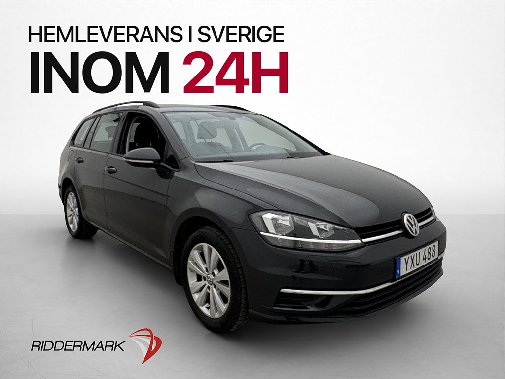 Volkswagen Golf SC TSI 125hk Värmare P-Sensorer CarPlay