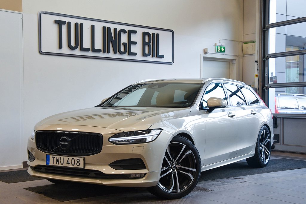 Volvo V90 D4 AWD Momentum Läder 20'' Navi VoC Drag Kamera 