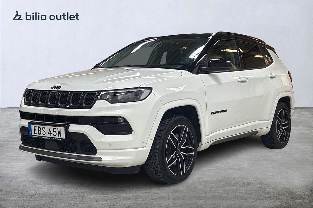 Jeep Compass 4xe S Plug-in Hybrid 240hk Navi Drag Carplay Backkamera