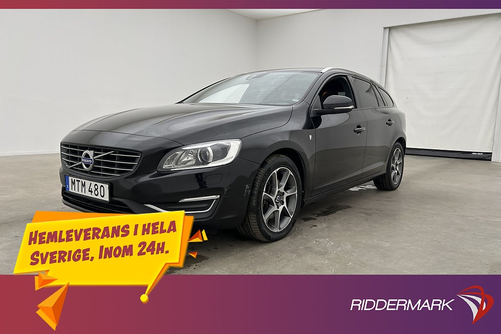 Volvo V60 D4 AWD Ocean Race Värmare Skinn Dragkrok Navi