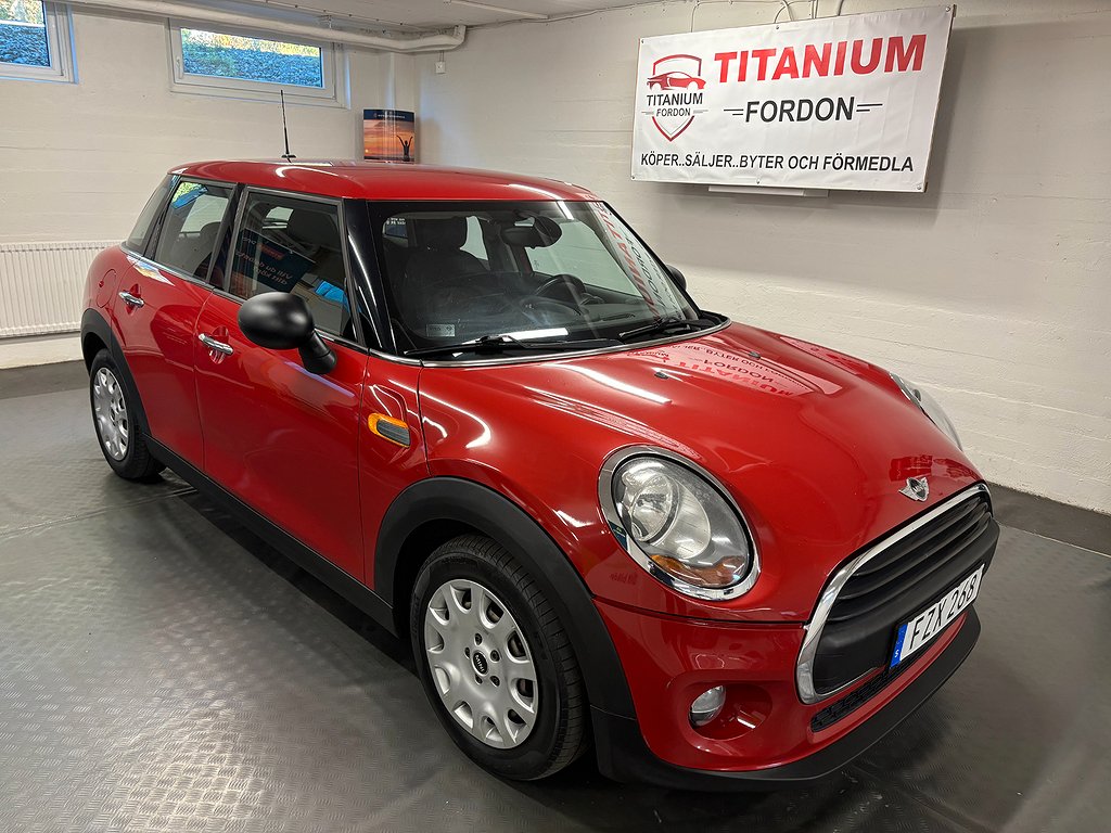 MINI One 5-dörrars Pepper Euro 6