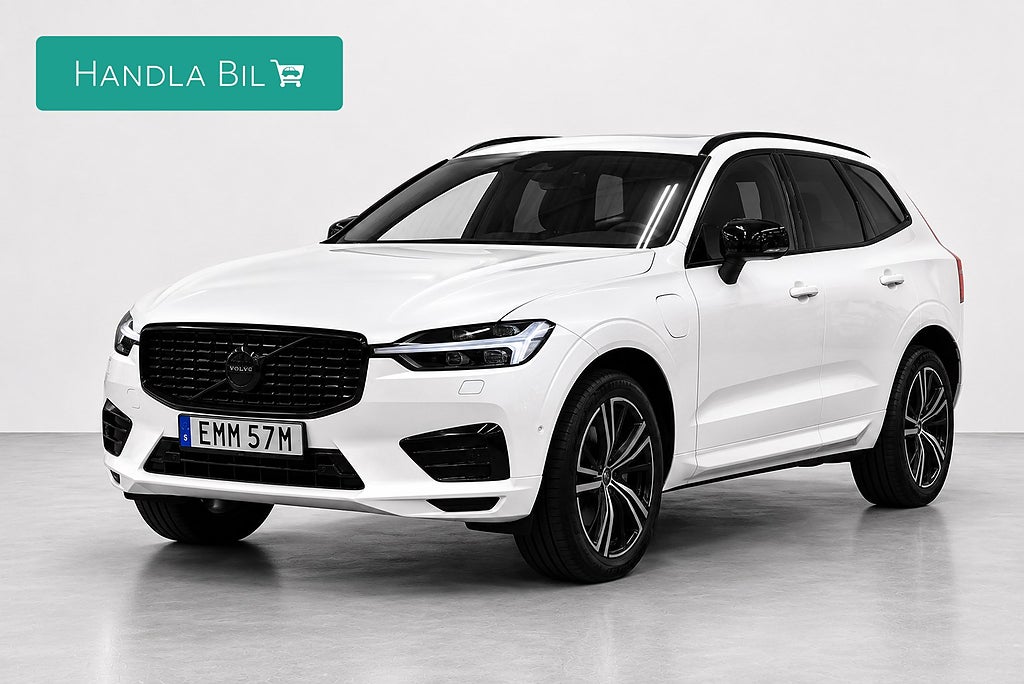 Volvo XC60 Recharge T6 AWD R-design Pano H/K VOC Skinn
