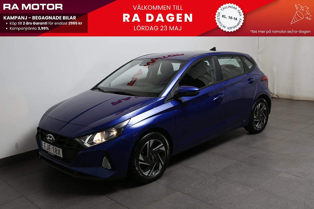 Hyundai i20 1,2 MPI 84hk Essential CarPlay I Kamera I Nybilsgaranti 2023
