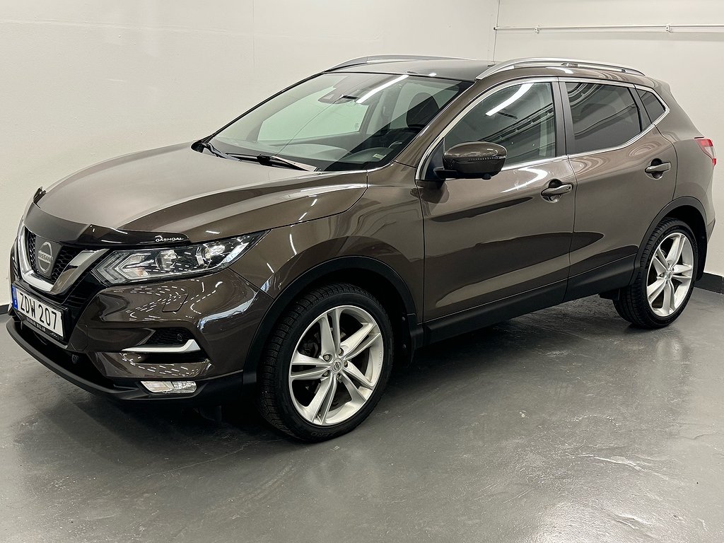 Nissan Qashqai 1.2 DIG-T/1-Ägare/360°kamera/Navi/Pano